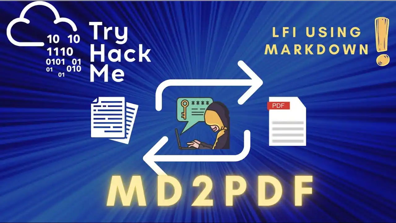 MD2PDF – Tryhackme Walkthrough CIF